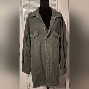 VTG St Johns Bay Vintage Fleece Button Up Shirt